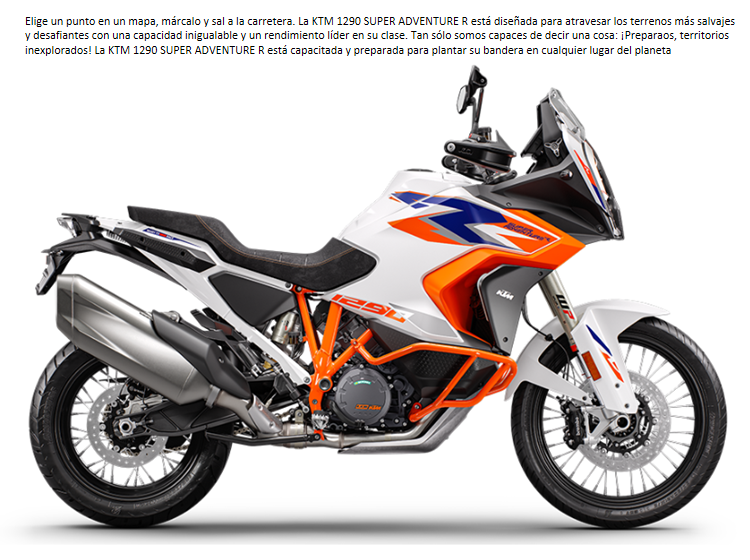 KTM 1290 SUPER ADVENTURE R OT 2023