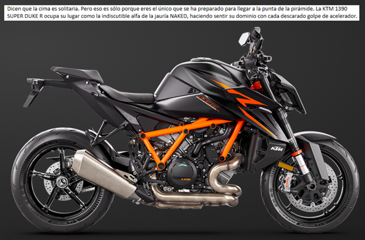 MOTO KTM 1390 SUPER DUKE R 2024