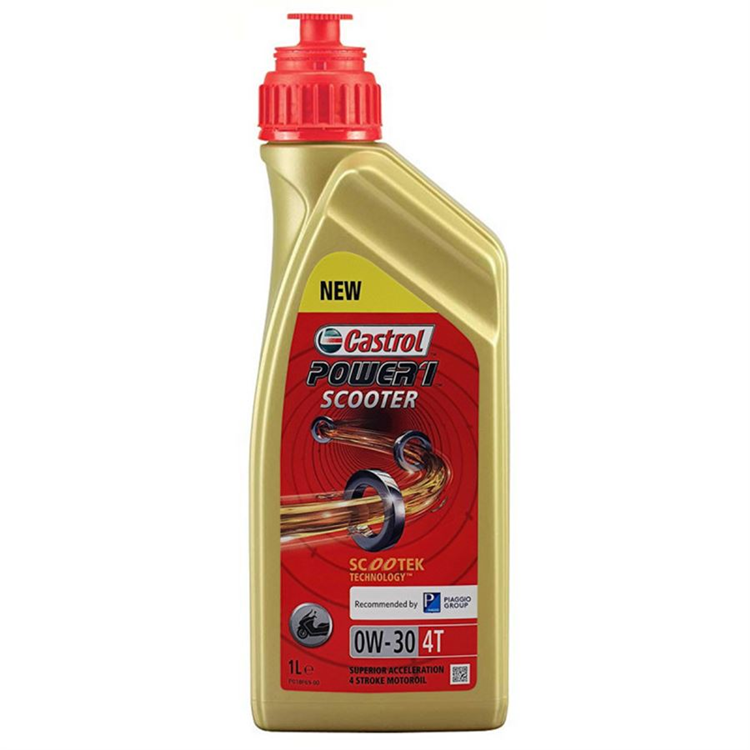 ACEITE CASTROL POWER 1 SCOOTER 4T 0W 30 1L  PIAGGIO