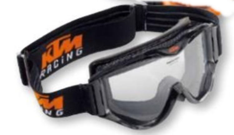 LENS GOLD RACING GOGGLES