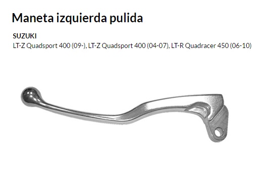 MANETA IZQUIERDA PULIDA