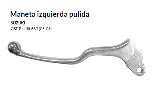 Maneta izquierda pulida