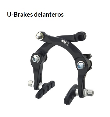 FRENO BICICLETA U-BRAKE DELANTERO BMX NEGRO