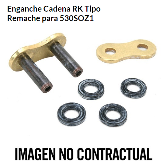 ENGANCHE CADENA MOTO RK 530 SO REMACHAR