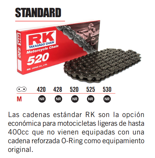 CADENA RK 520 M