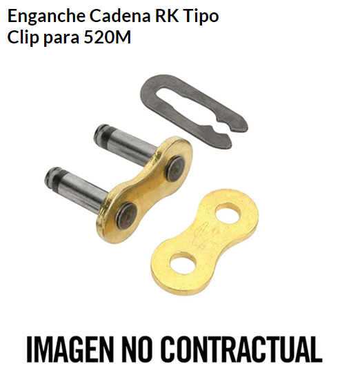 ENGANCHE CADENA MOTO RK 520 M RAPIDO