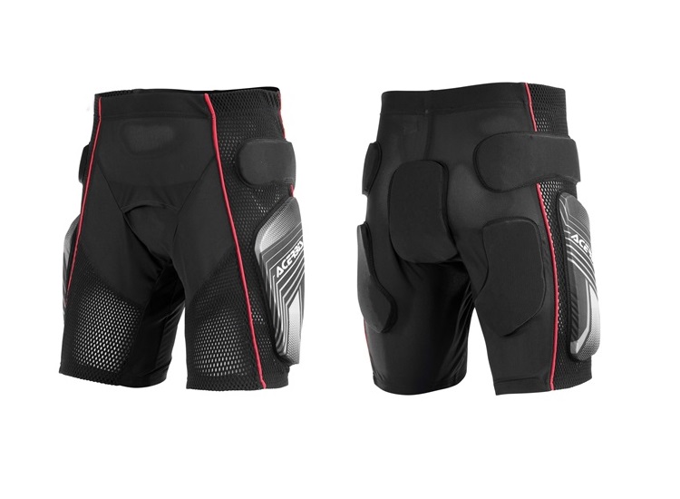 PANTALON ACERBIS CORTO SOFT 2.0 NEGRO/GRIS L