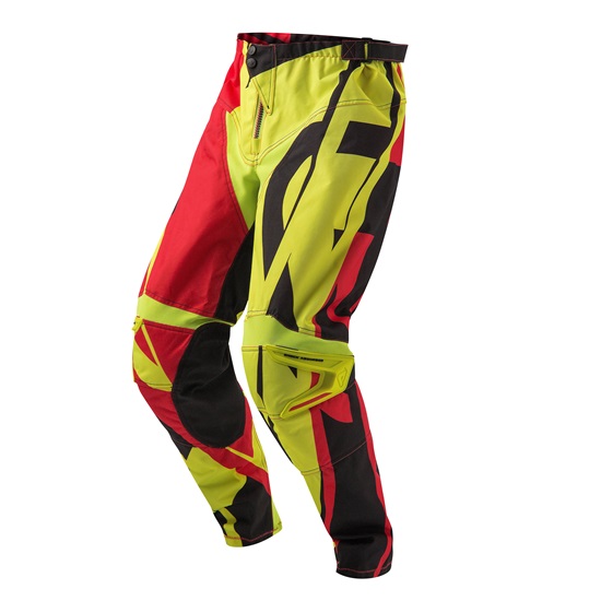 PANTALON ACERBIS MX PROFILE Rosso/Giallo s.36