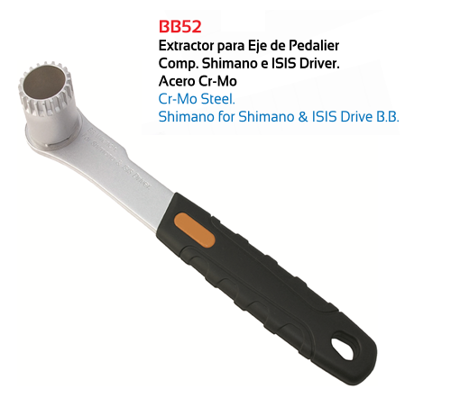EXTRACTOR PEDALIER TKX COMPATIBLE SHIMANO E ISIS DRIVER