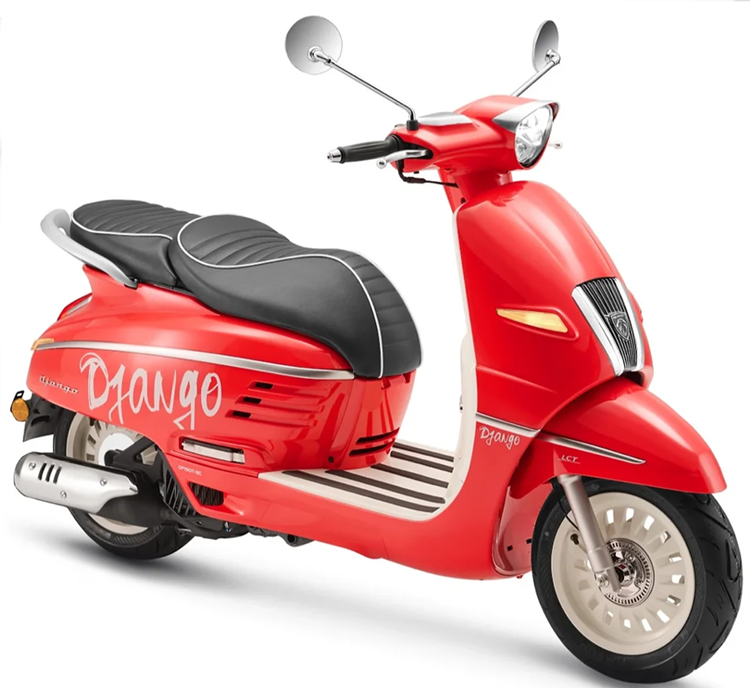 MOTO PEUGEOT DJANGO 125 HOT COLOR ABS E5