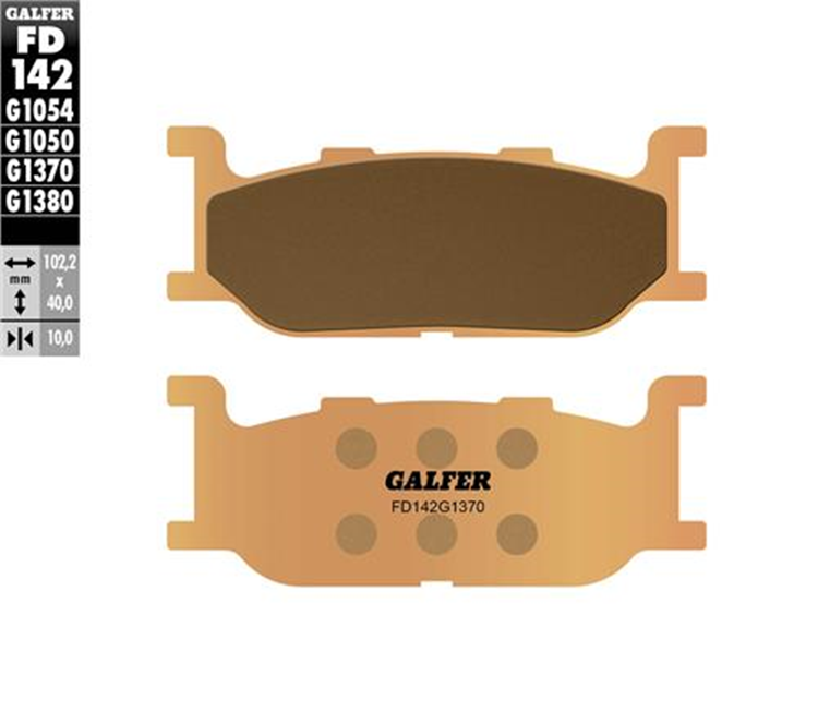 PASTILLA GALFER SINTERIZADA STREET FD142G1370