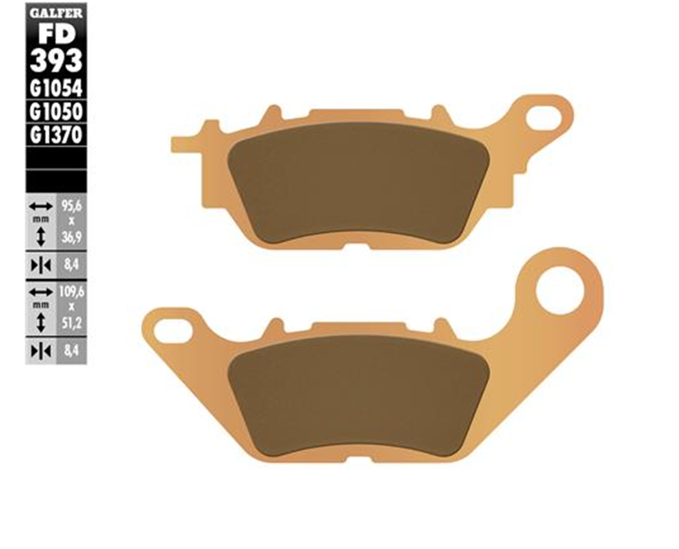 PASTILLA GALFER SEMIMETALICA STANDARD FD393G1054