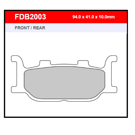 PASTILLA FERODO FDB2003ST