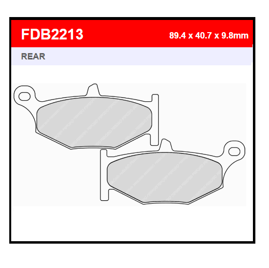 PASTILLA FERODO FDB2213ST
