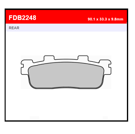 PASTILLA FERODO FDB2248EF