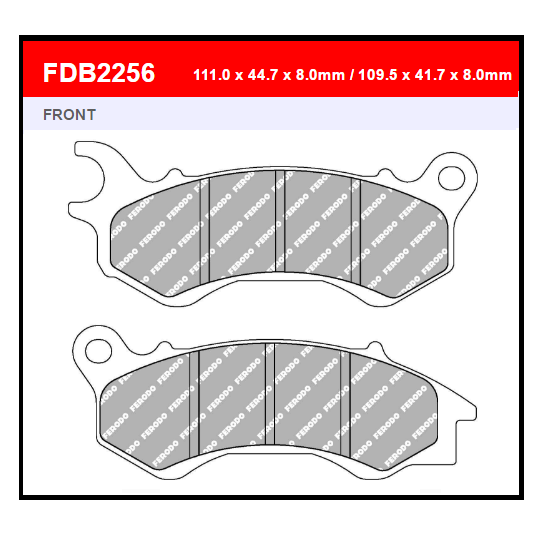 PASTILLA FERODO FDB2256EF