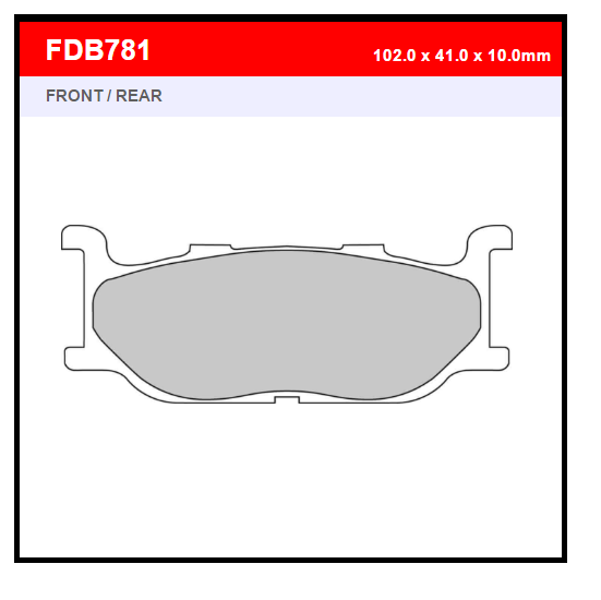 PASTILLA FERODO FDB781ST