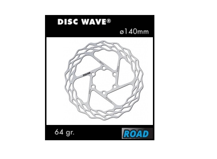 DISCO FRENO BICICLETA GALFER CARRETERA WAVE Ø140x1.8mm