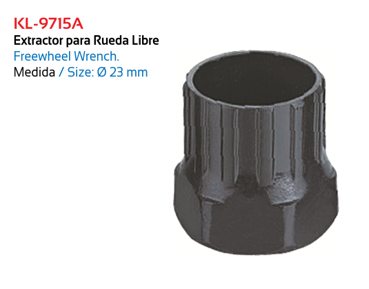 LLAVE PION BICICLETA TKX FREEWHEEL