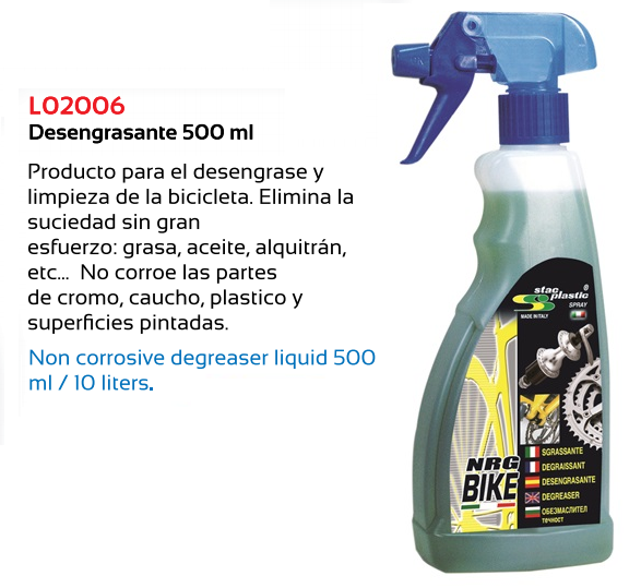 DESENGRASANTE TKX BICI 500ML