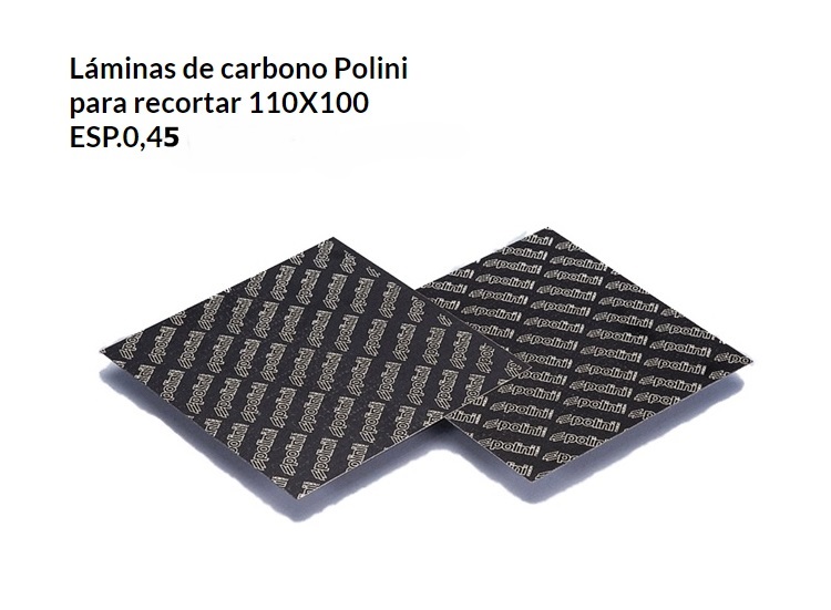 HOJAS DE CARBONO 110X100 ESP.0,45