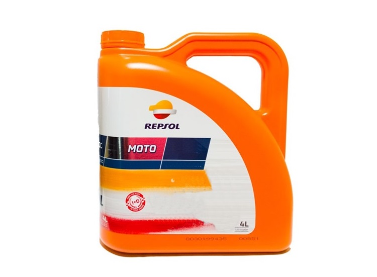 ACEITE REPSOL MOTO SMARTER SINTETICO 4T 10W40 4L.