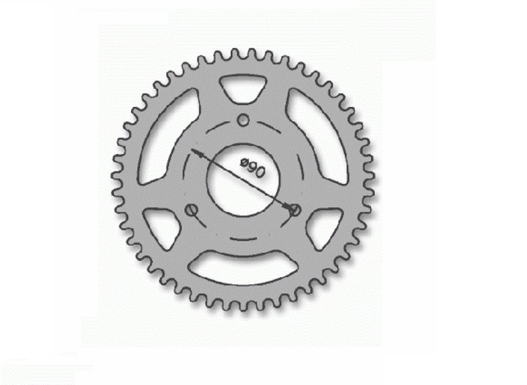 PLATO ARRASTRE Z/47 RIEJU PT-102 DE 6MM