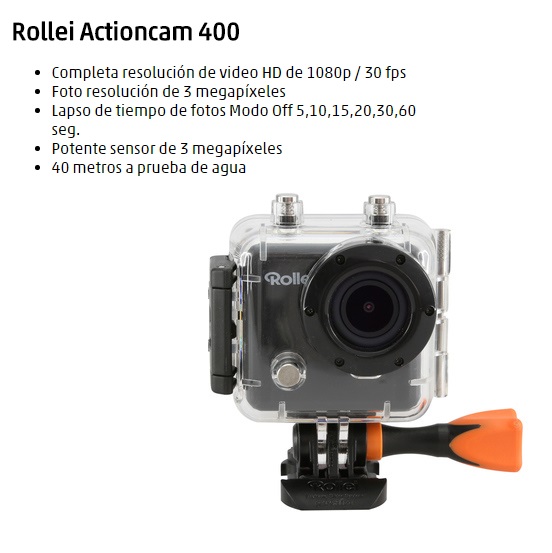 CAMARA VIDEO ROLLEI 400 FULL HD WIFI