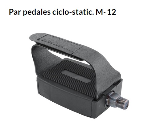 PEDALES BICICLETA EJERCICIO M-12 ROSCA FINA