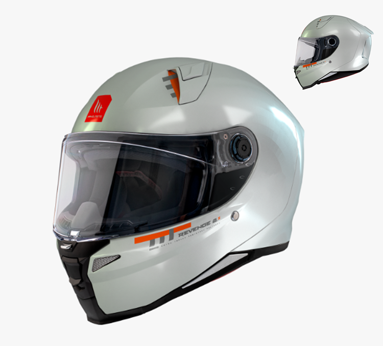 CASCO MOTO MT INTEGRAL REVENGE 2 S SOLID A0 BLANCO S